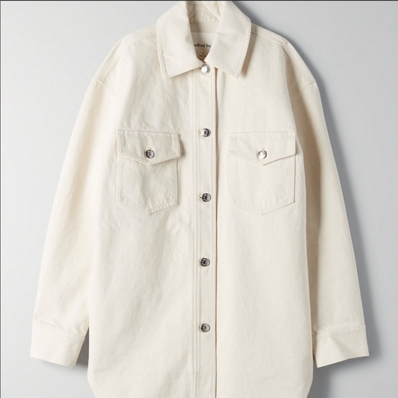 Aritzia Jackets & Blazers - Aritzia Ganna Denim Jacket